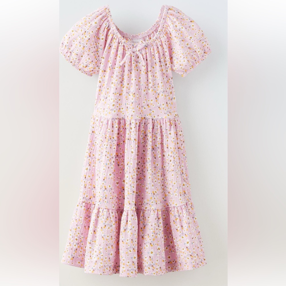 Zara Pink Puff Sleeve Sundress
